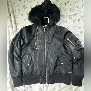 Calvin Klein black puffer jacket